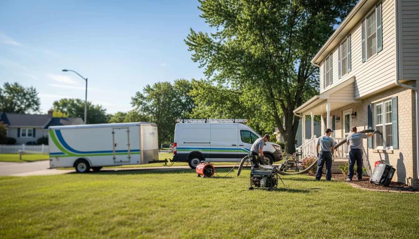 Flooded Basement Restoration And Cleanup With Repair in Richland, MO near me